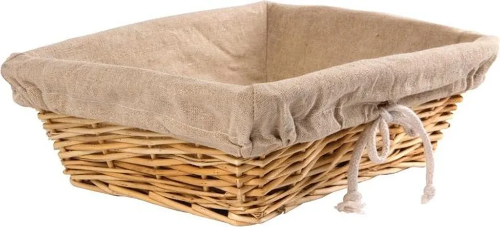 Virginia Hayward Cestini in vimini intrecciati a mano con coperchio e cinghie in pelle - Ideale per