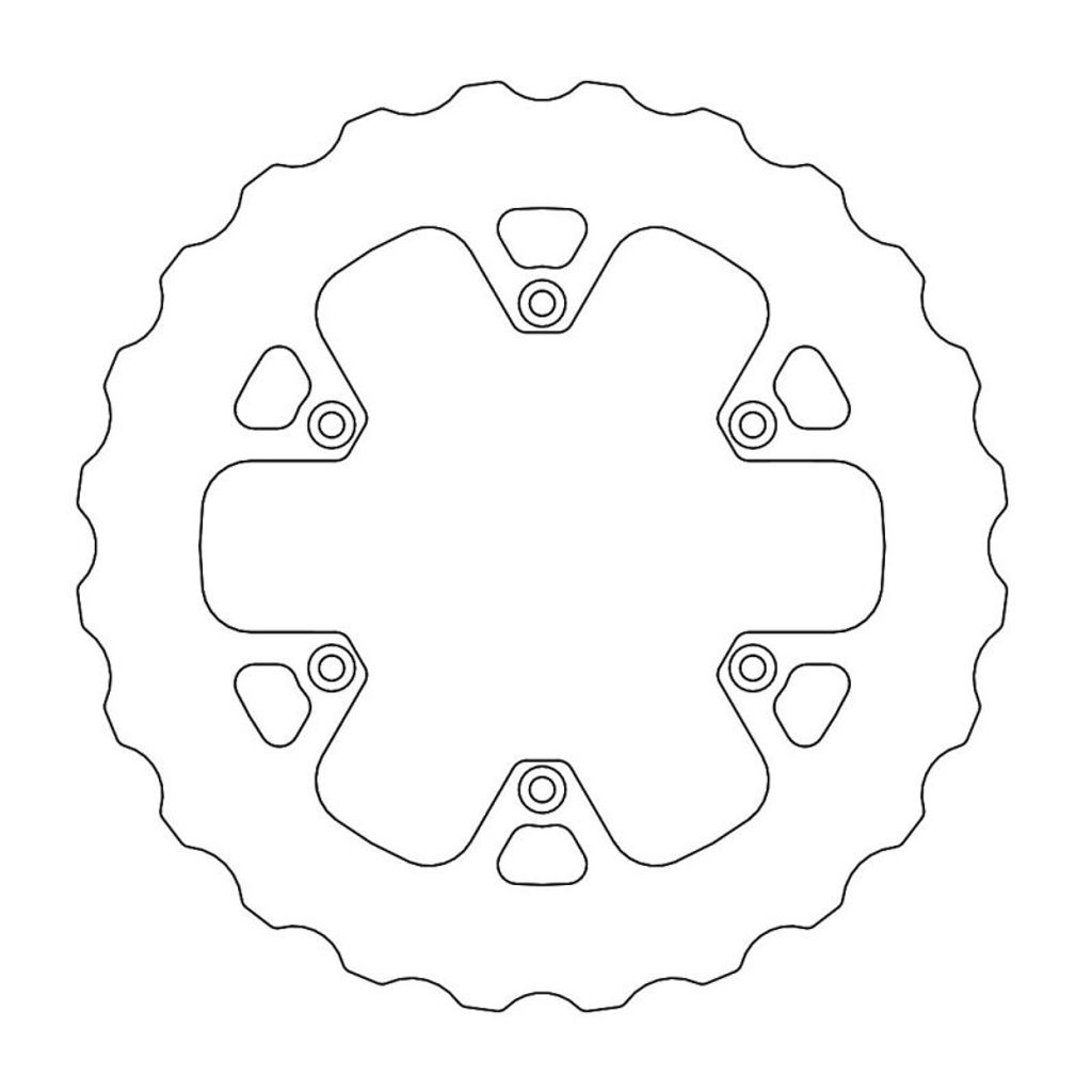 Bremsscheibe Hinten (Fest) Serie 240Mm Für Beta 250/300/350/390/400/430/450/480/498/500 Rr '13-'