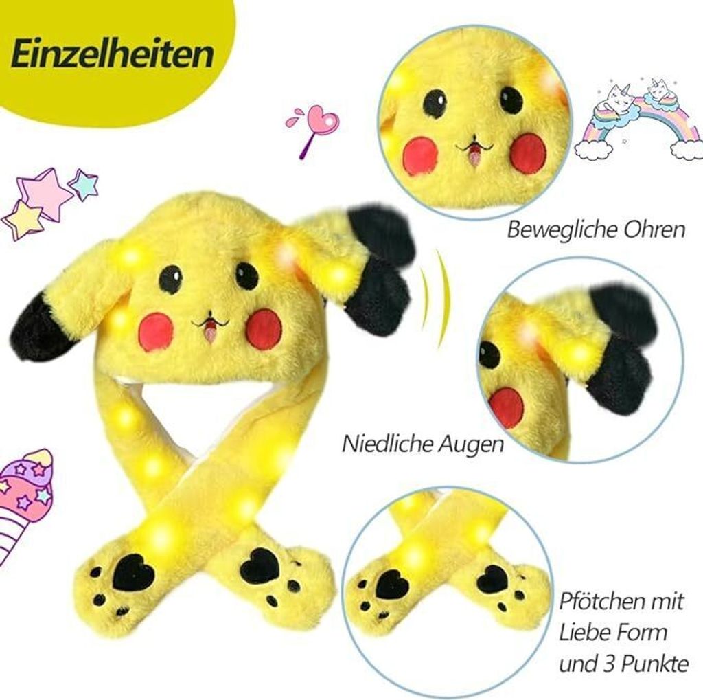 Mtze Mit Beweglichen Ohren