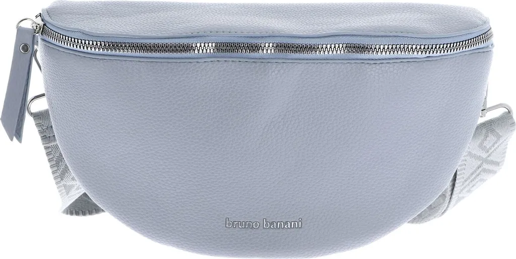 Sac bandoulière bleu gris bruno banani léger avec sangle ajustable