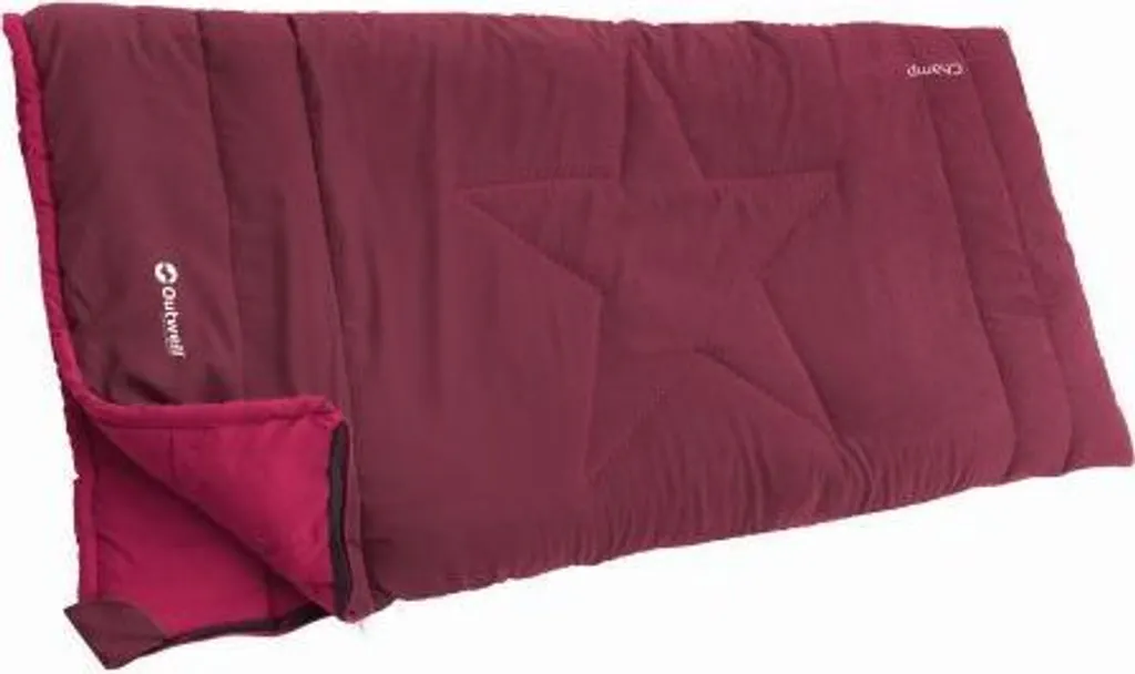 Sac de couchage enfant Outwell Champ Junior Mauve pour Petit Campeur
