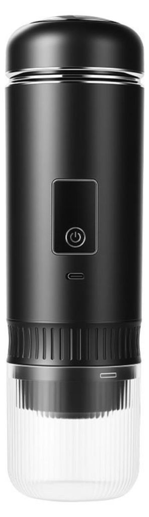 Zimilo Tragbare Espressomaschine, 20 Bar Druck, 2 in 1 für Kapseln und Pulver, 99 °C Heizfunktion, 2600 mAh, IPX5, für Reise, Camping und Büro,...