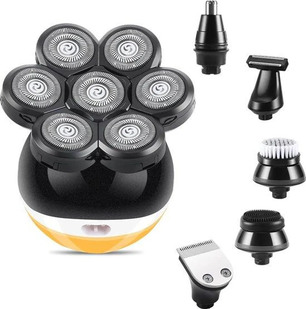 Rasoir 6-en-1 sans Fil : Fini les Irritations avec ce Kit Rasage Complet