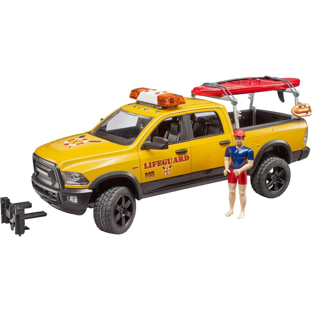 BRUDER 02506, Pojazd ratownik + figurka, Lifeguard Zdjęcie produktu 