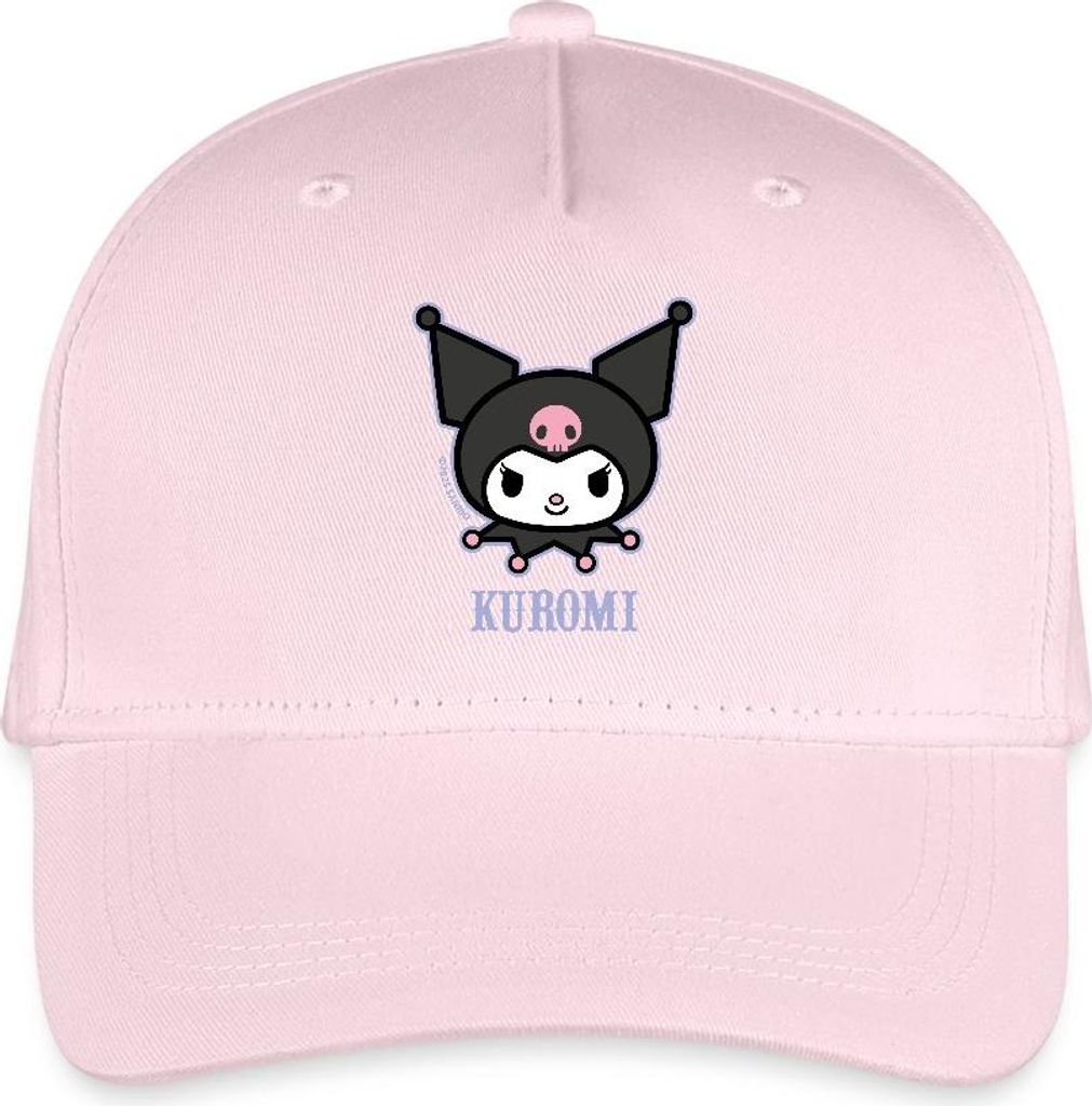 Spreadshirt Kuromi Portrait Kinder Bio Basecap, One size, Produktbild 