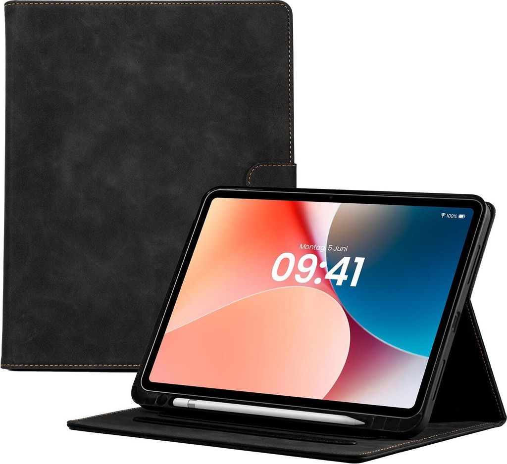 LBH Tablet Schutzhülle für Apple iPad Air 6. Gen 13 Zoll Cover Case Schutz Tablet Farbe: Schwarz