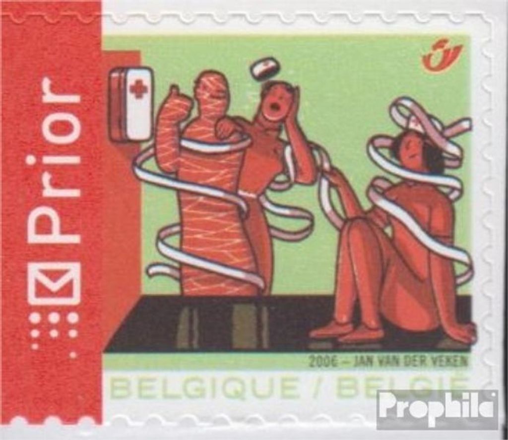 Briefmarken Belgien 2006 Mi 3574I D (kompl.Ausg.) postfrisch Rotes Kreuz