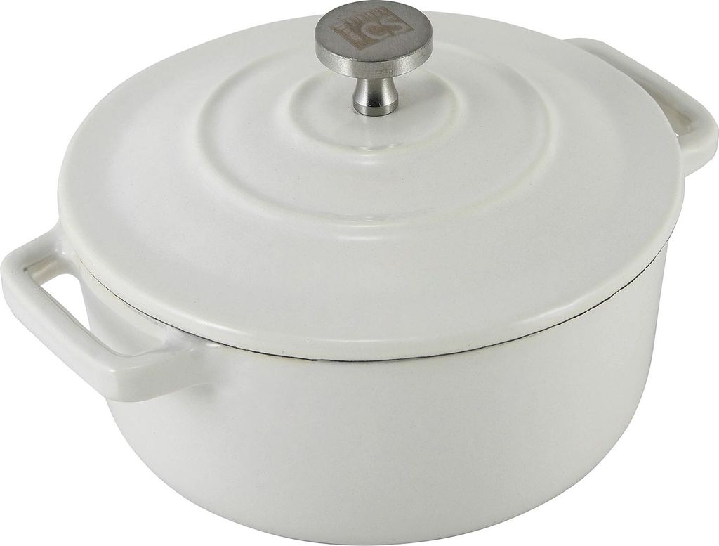 Żeliwne naczynie do serwowania Xanten 13 x 10 cm białe Zdjęcie produktu 