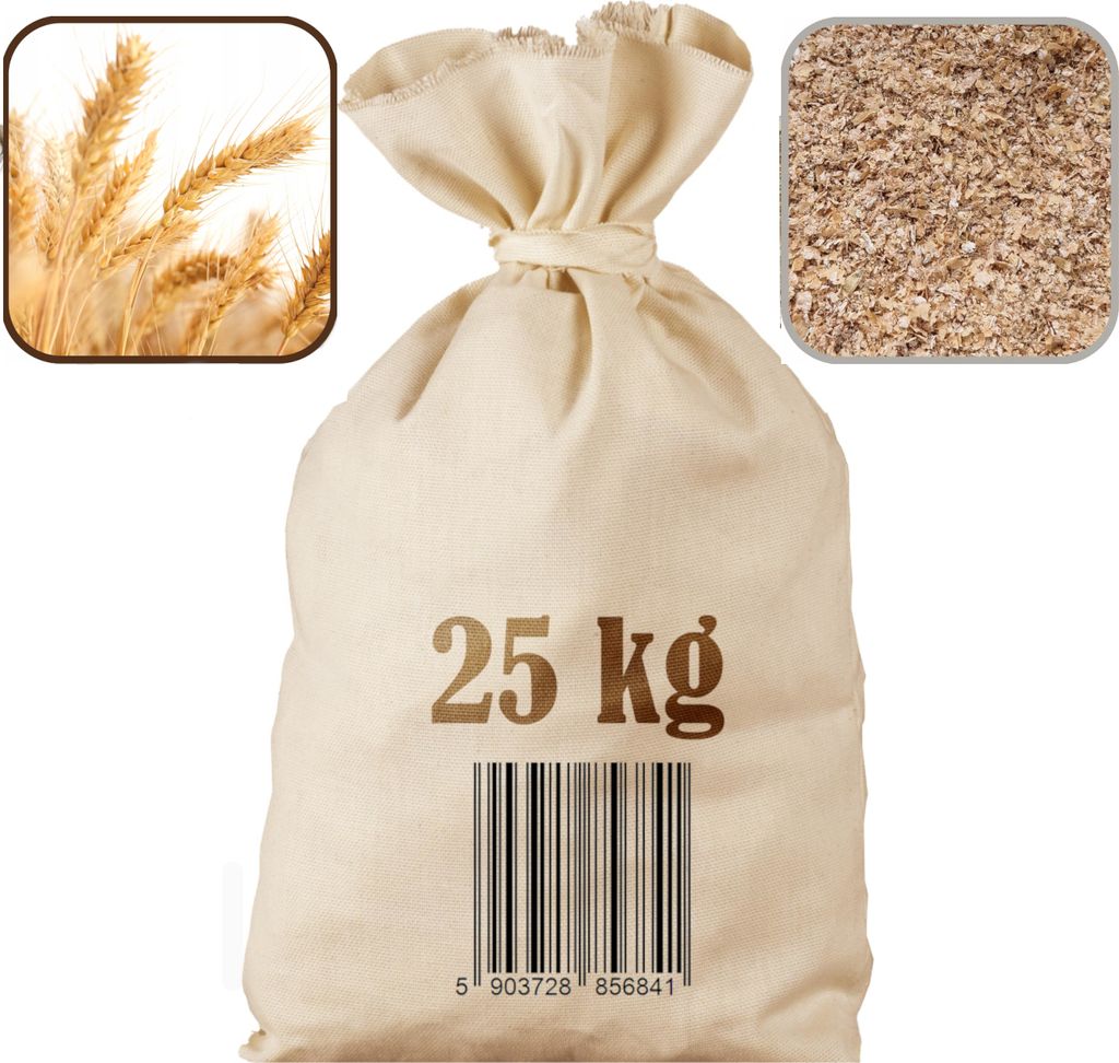 Otręby pszenne paszowe 25kg Agro Bracia Zdjęcie produktu 