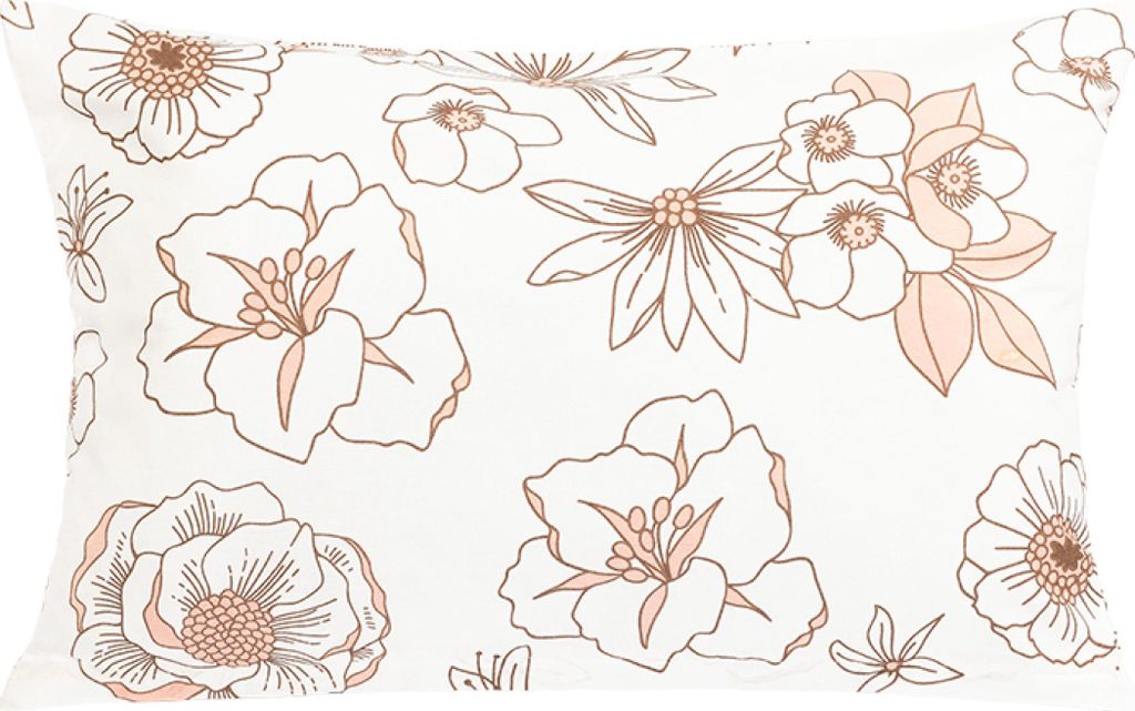 Kissenbezug aus Baumwolle - 40x60 cm - Lachs