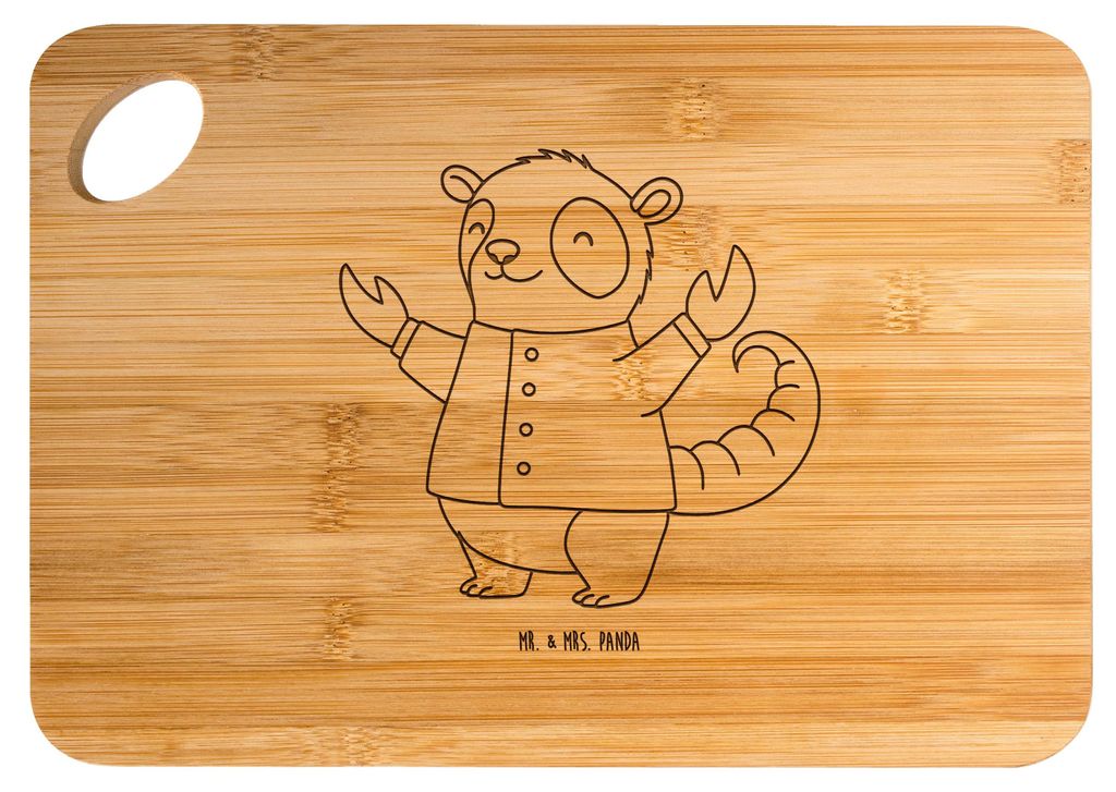 Mr. & Mrs. Panda Schneidebrett Skorpion Astrologie - Transparent - Geschenk, Sternzeichen, Holzbrett, Geburtstagsgeschenk, holzschneidebrett, Hackb...