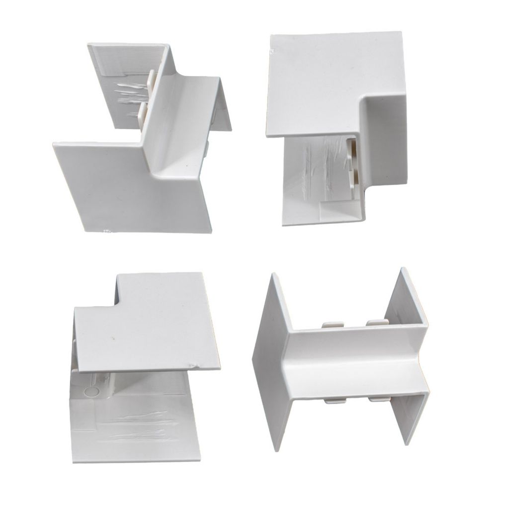 10x yourDroid Kabelkanal Innenwinkel 40x25 weiss Produktbild 5