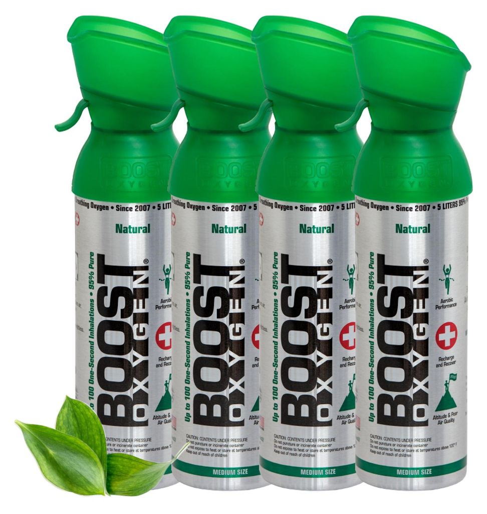 Boost Oxygen Sauerstoffdose zum Inhalieren Natural, mittel, Produktbild 