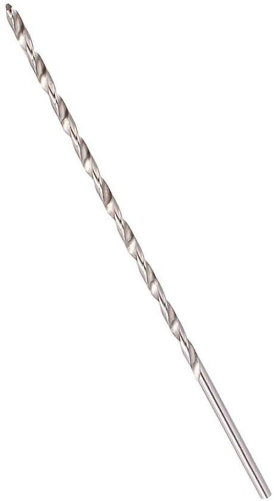 Hochgeschwindigkeits-HSS-Extra-Lang-Bohrer - Rechte Schacht - 2 Stücke - 06 Zoll x 787 Zoll - Metall- Holz-Kunststoff-Bohranwendungen.