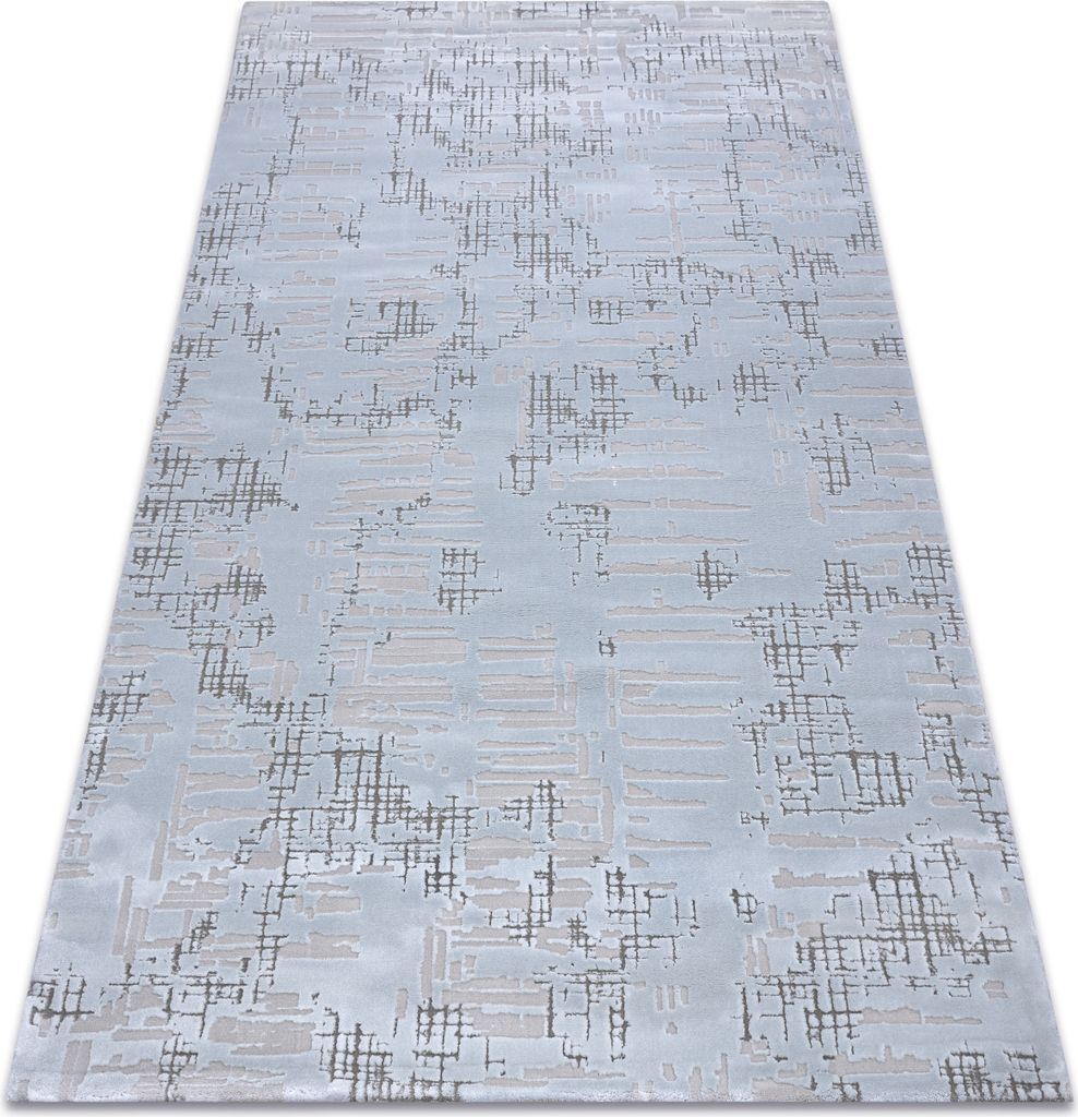Teppich ACRYL DIZAYN 8840 hellblau Blau 80x300 cm