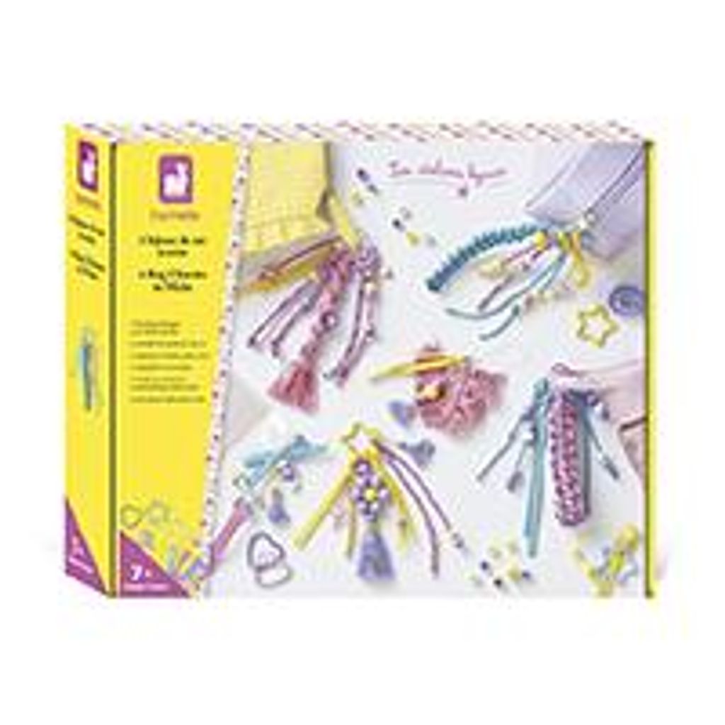 Janod Atelier Bijoux - Bastelset für Taschenanhänger Schmuck