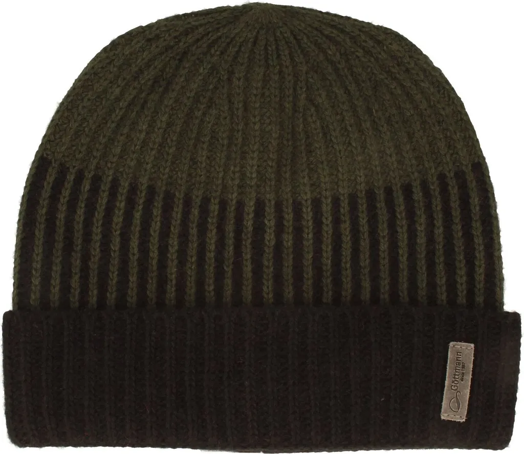 Berretto Göttmann Maglia Bicolore Cashmere | Accessori Uomo Inverno