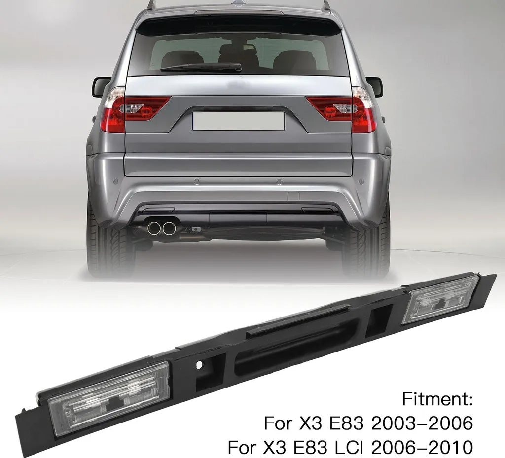 Grip de hayon arrière pour BMW X3 E83 - Commande d'ouverture coffre - 5