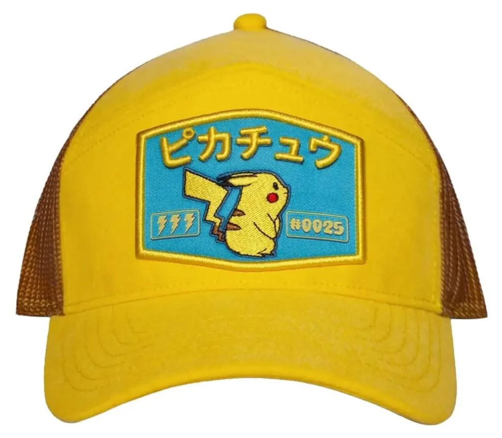 Casquette Pokémon Pikachu Surf Anti-Chaleur et Ajustable pour Enfants