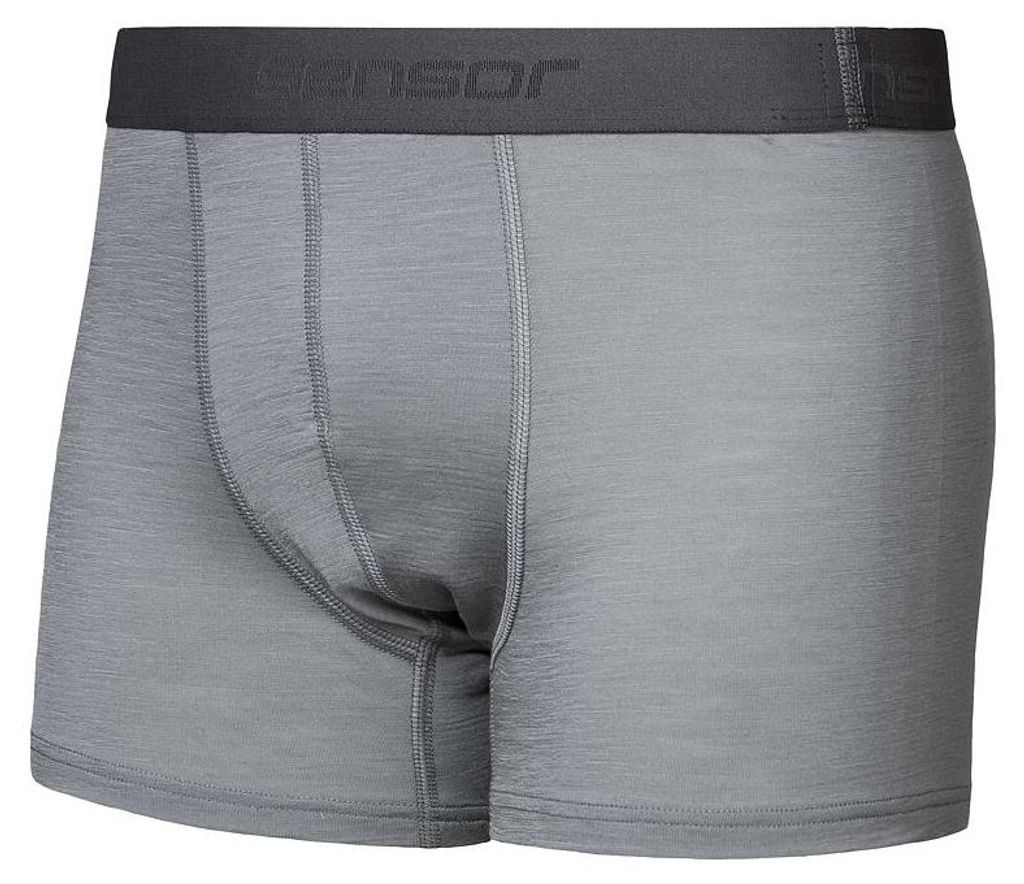 SENSOR MERINO ACTIVE Herrenshorts, hellgrau, Größe XXL