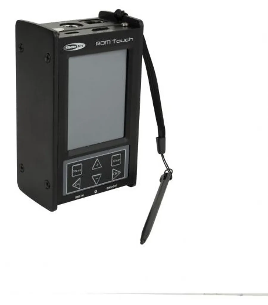 Interface de diagnostic DMX Showtec RDM Touch tactile pour Art-Net MIDI - 9