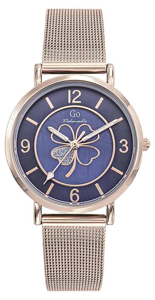 Girl Only GO Damen Armbanduhr Mademoiselle Edelstahlband rosegold UGO695644