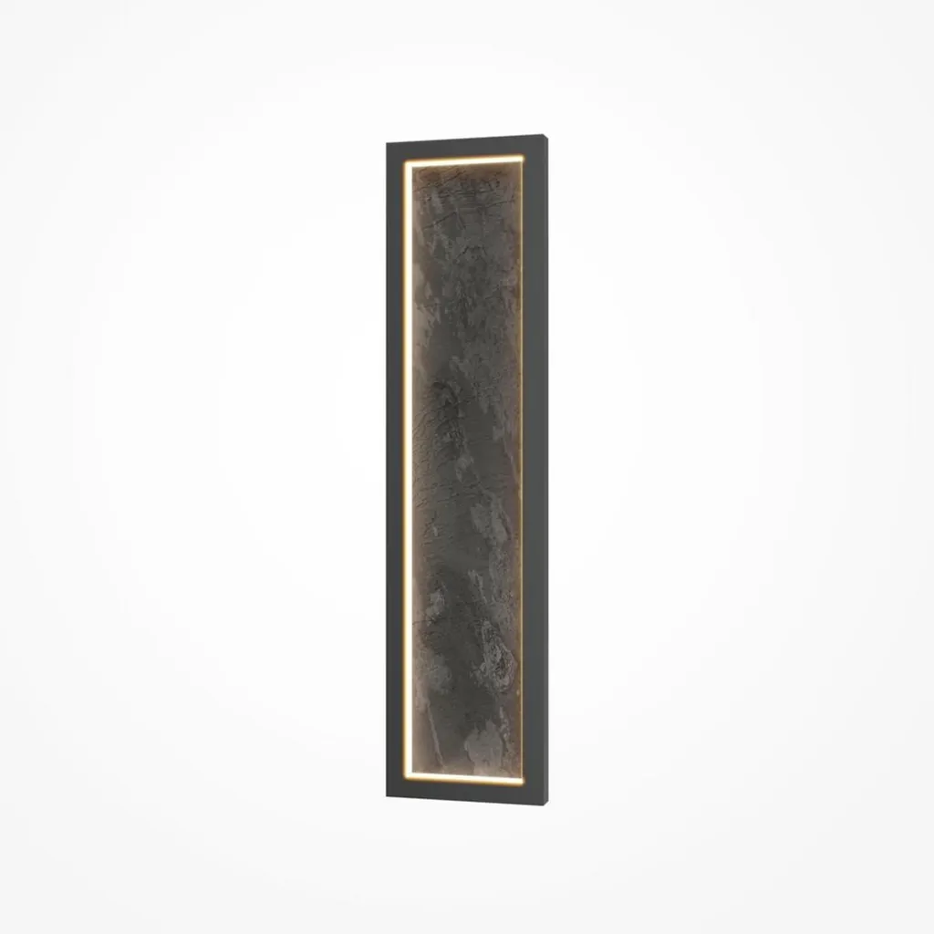 Applique murale LED design noir 55W pour éclairage intérieur moderne