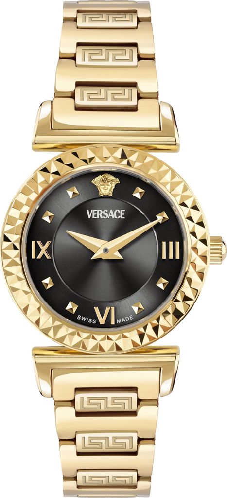 Versace VEGFA0825 Mini Vanity gold schwarz Edelstahl Produktbild 