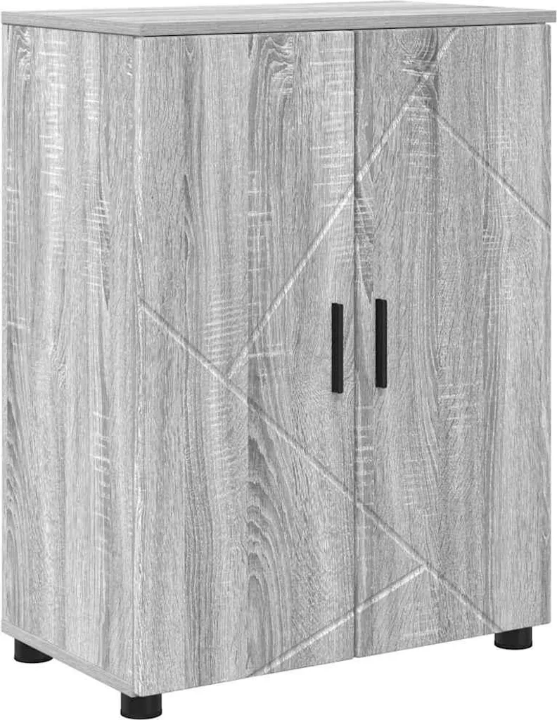 Mobile Bagno 60x35x80 cm Grigio Sonoma vidaXL | Design Moderno