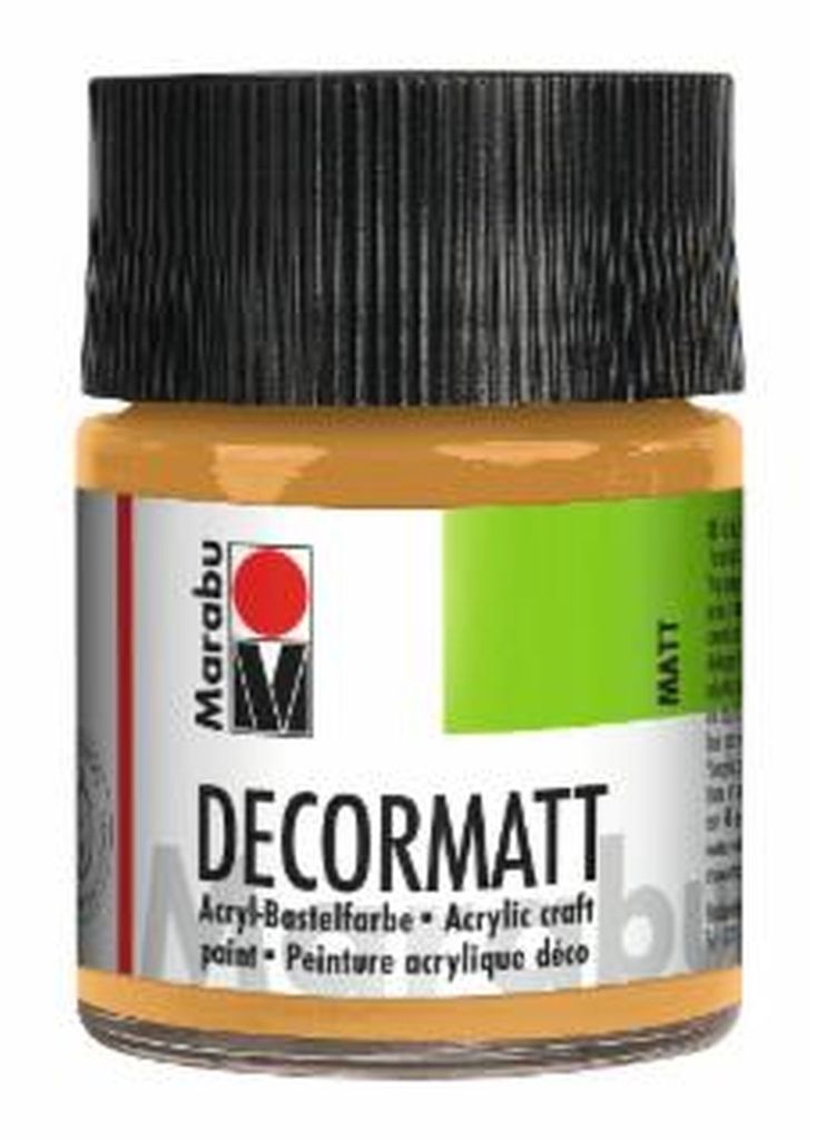 Marabu Acrylfarbe "Decormatt", oro metallizzato, 50 ml, im Immagine del prodotto 