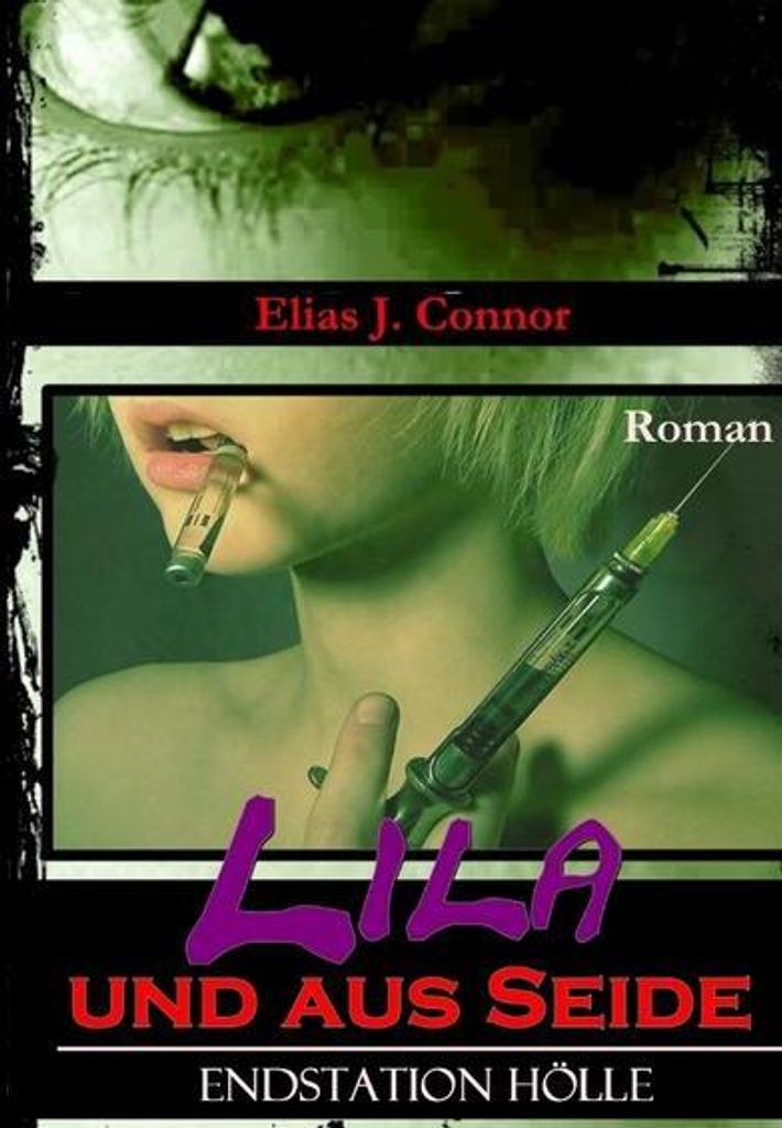 Lila und aus Seide