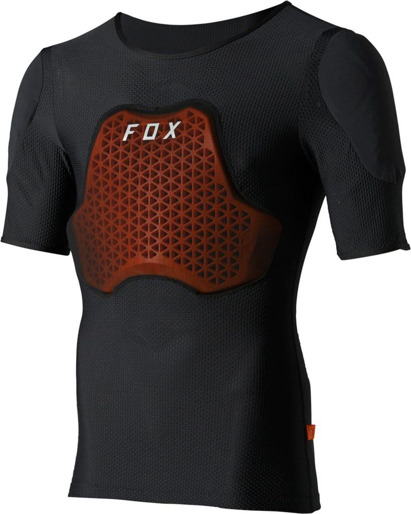 Fox Racing Baseframe Pro SS, Rückenprotektor, MTB Basisschicht, atmungsaktiv, Größe M, Black