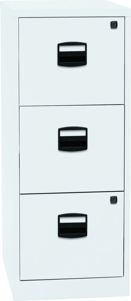 Bisley Home Hängeregistratur Schrank Home Office - Farbe: Verkehrsweiß