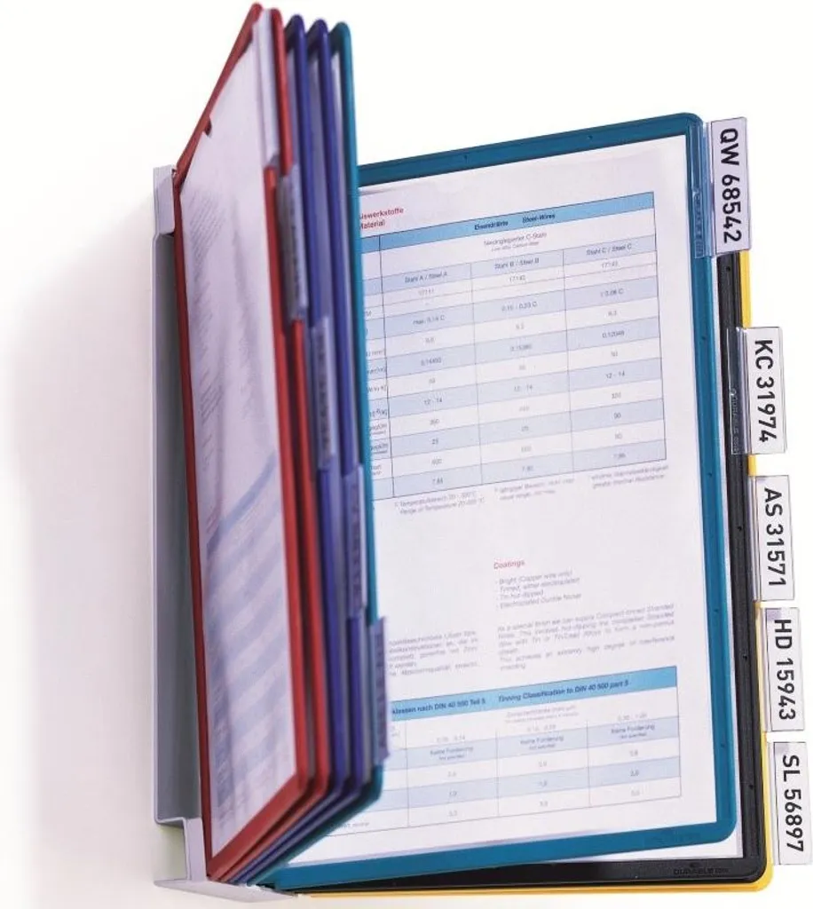 Leggio Durable Vario Wall 10 (556700) per Sicurezza sul Lavoro A4 - 17