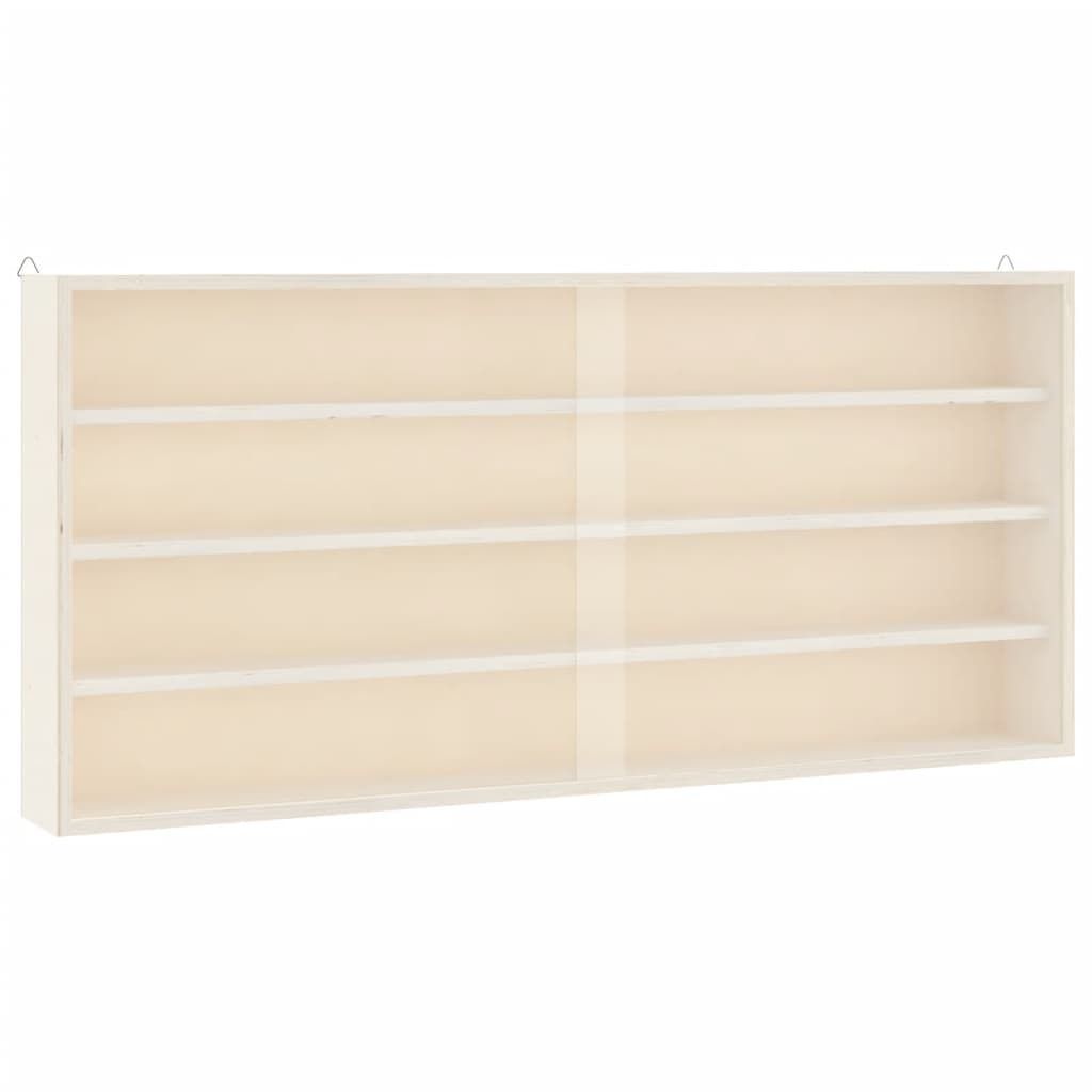 vidaXL Vitrine de collectionneur en bois avec portes 80 x Image du produit 