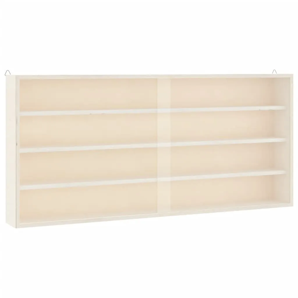 Vitrine Murale pour Figurines et Voitures de Collection Bois 80 cm