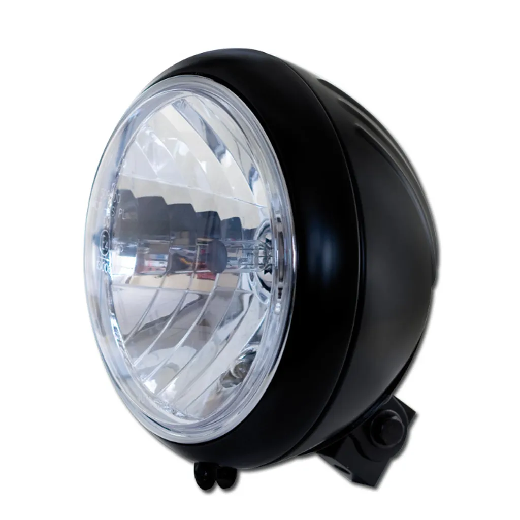 Projecteur H4 Groove 7 noir clair : finis les éclairages ternes et instables