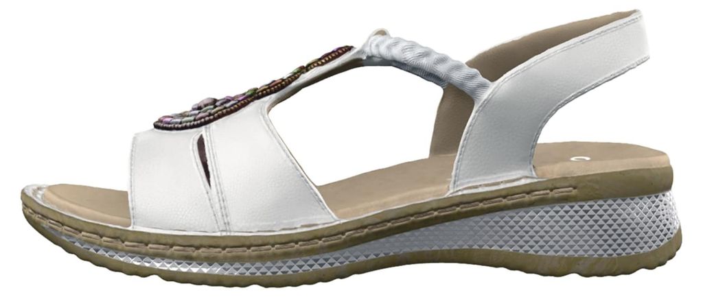 Ara Sandalen Damen 32303532343339 Weiß 39 EU