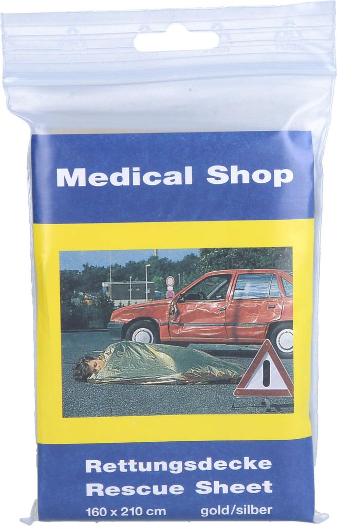 Holthaus Medical Rettungsdecke 160.0 x 210.0 cm Produktbild 
