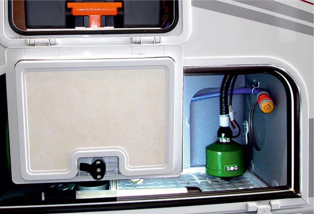 Ventilation de cassette WC SOG pour confort sans odeur en camping-car