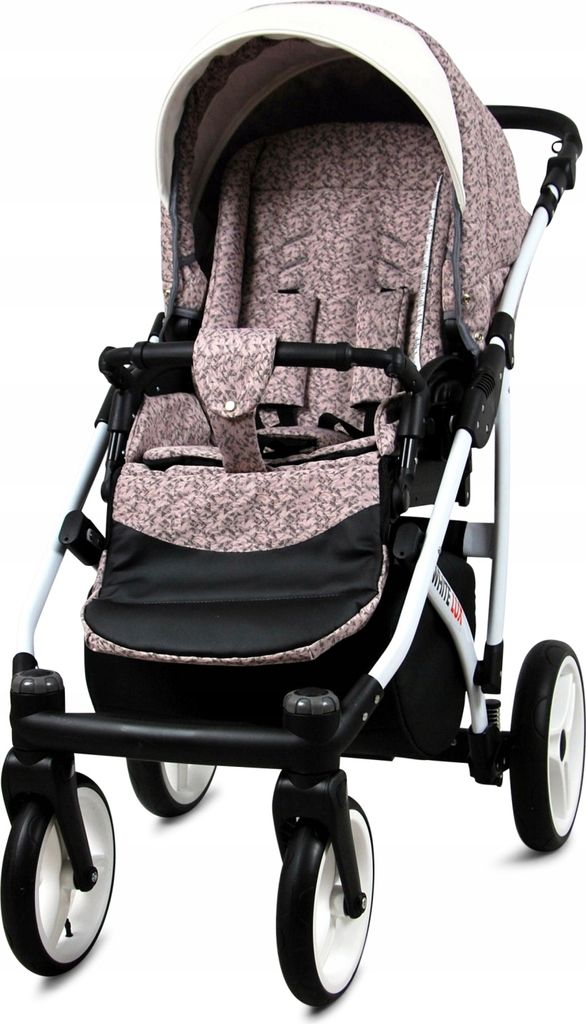 BabyLux Lily 3 in 1 Baby Reis Systeem Kinderwagen
