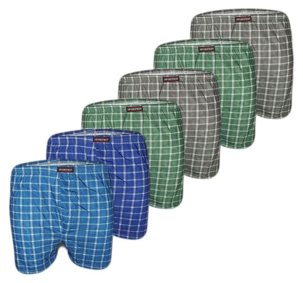 TEXEMP Unterhosen Herren Boxershorts 6er Pack Unterwäsche Produktbild 