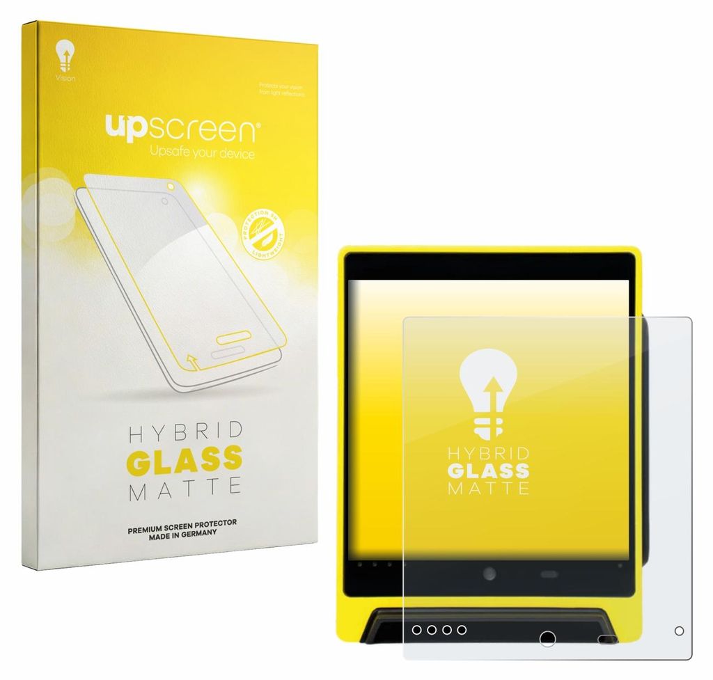 upscreen Entspiegelungs Schutzglas für Nayax VPOS Media 4 Schutzfolie Panzer Folie Glas Display Schutz matt