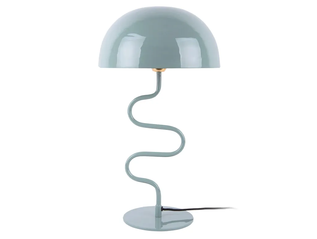 Lampe de chevet Twist bleu brouillard idéale pour lecture et décoration