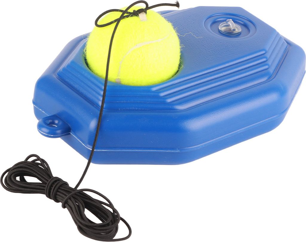 Tennisball Back Base Trainer Set mit elastischem Gummiseil für Einzelpersonen
