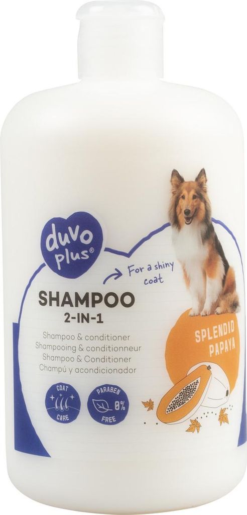 Duvo+ Hundeshampoo 2-in-1, Inhalt: 500 ml