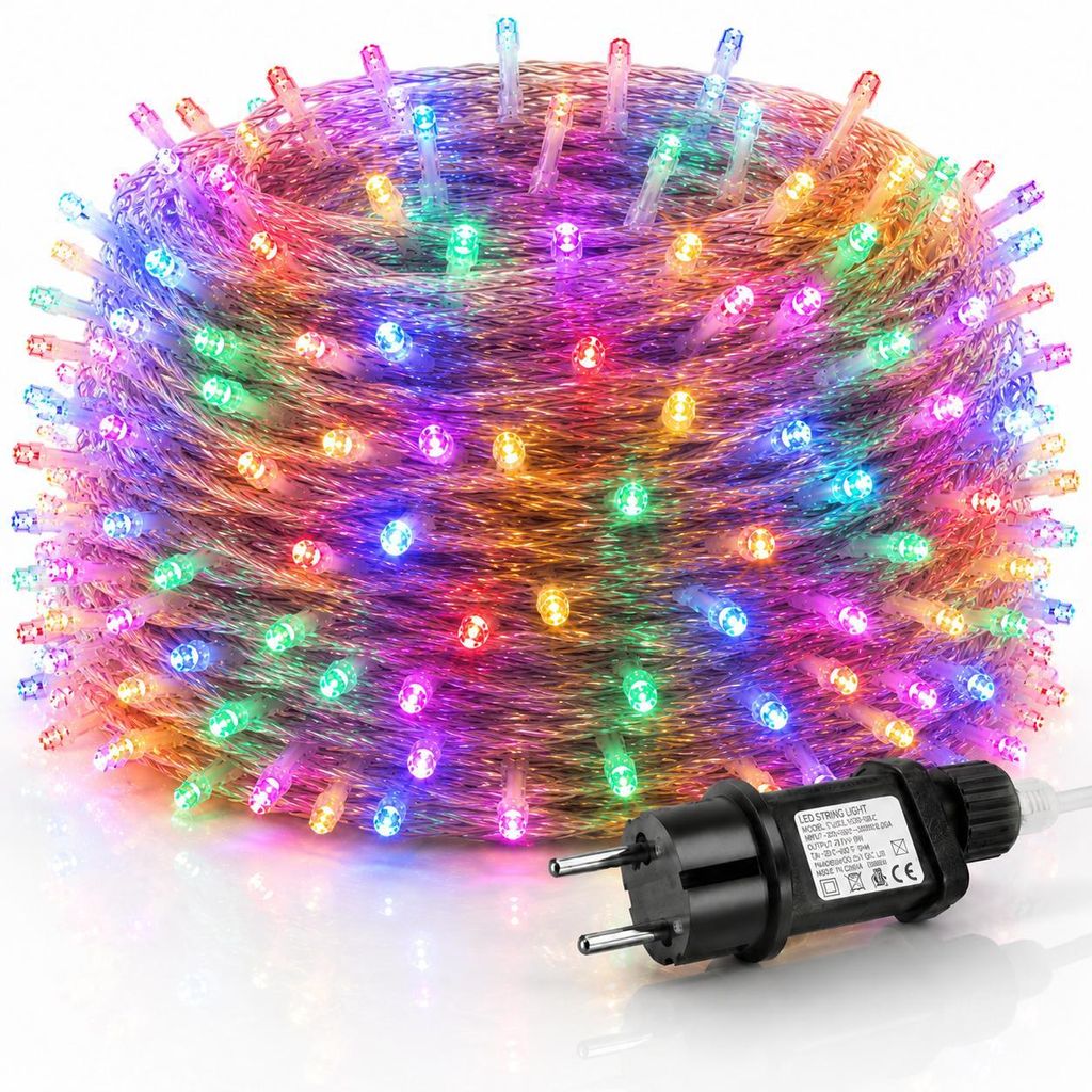 50M 400LEDs 8 režimů pohádkové světlo napájení, časovač, Obrázek produktu 