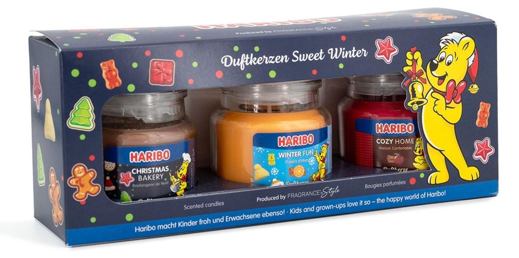 Duftkerzen-Geschenkset - 3 Duftkerzen im Glas