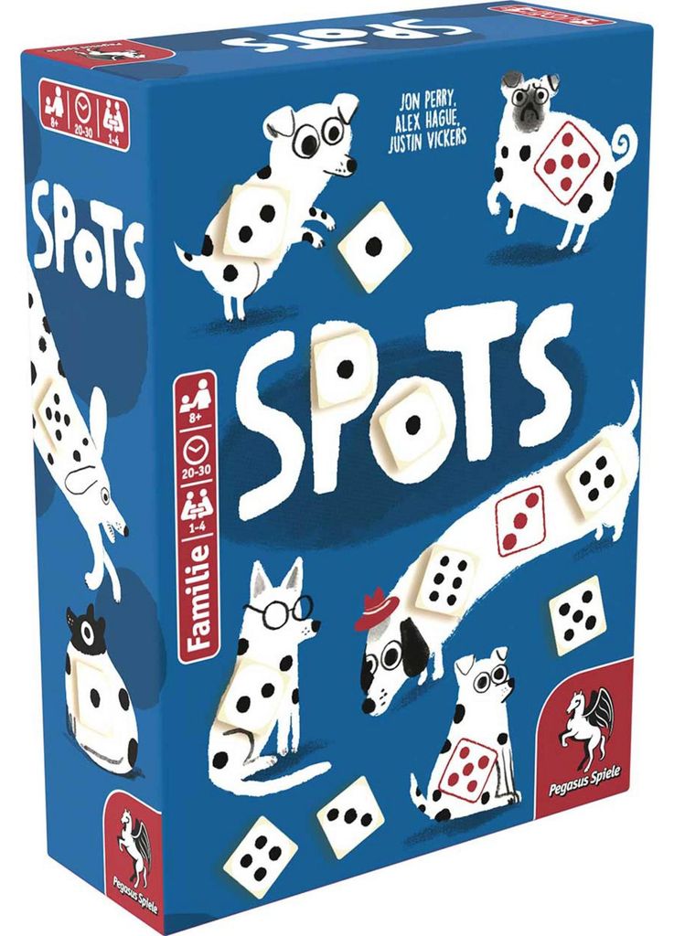 Spots – Würfelspiel mit Hunden, für 1–4 Spieler, ab 8 Produktbild 