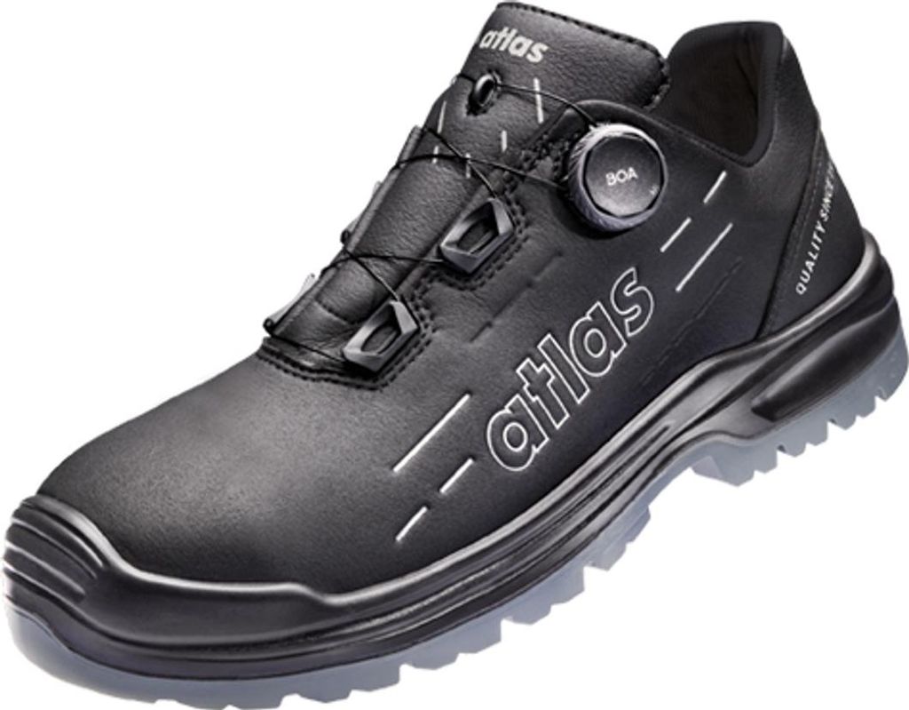 Atlas Sicherheitshalbschuh MAX 150 PRO BOA S3 ESD W12 Gr. 38 schwarz